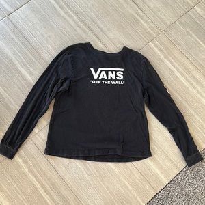 vans long sleeve shirt